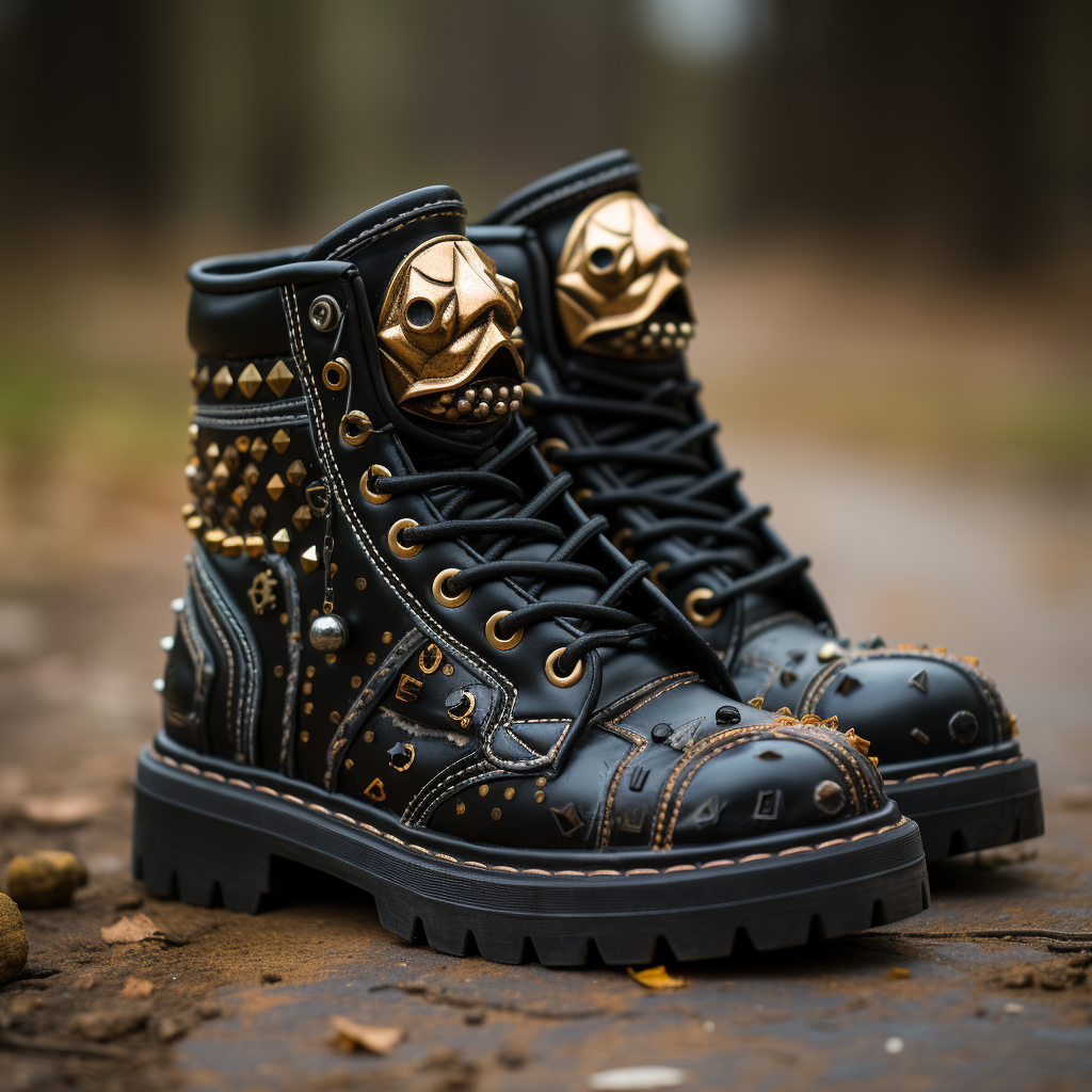 Stylish and playful Pug-themed Doc Martens shoes