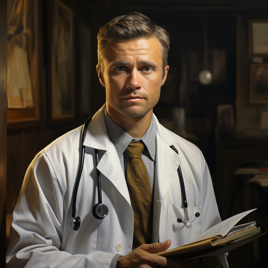 Doctor photo realistic