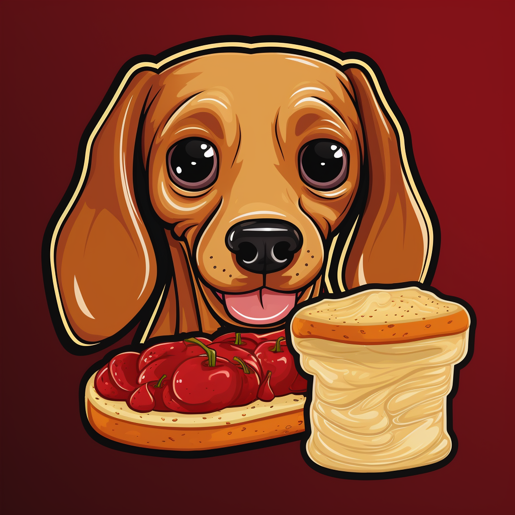 Dog Peanut Butter Jelly Logo