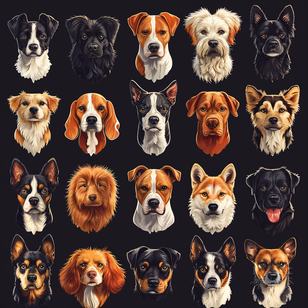 Realistic Dog Faces