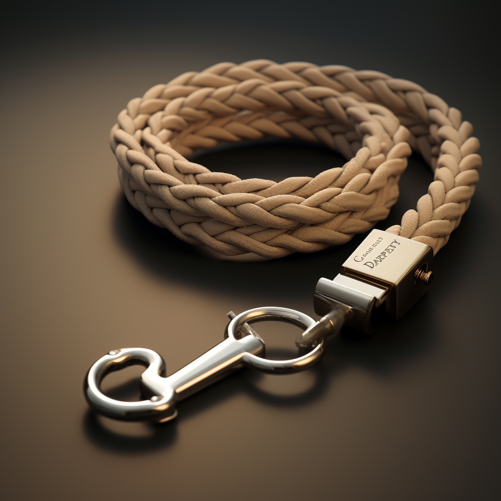 Contemporary Rope Leash with Hook