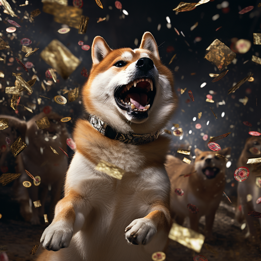 Dogecoin Dogs Party Fun