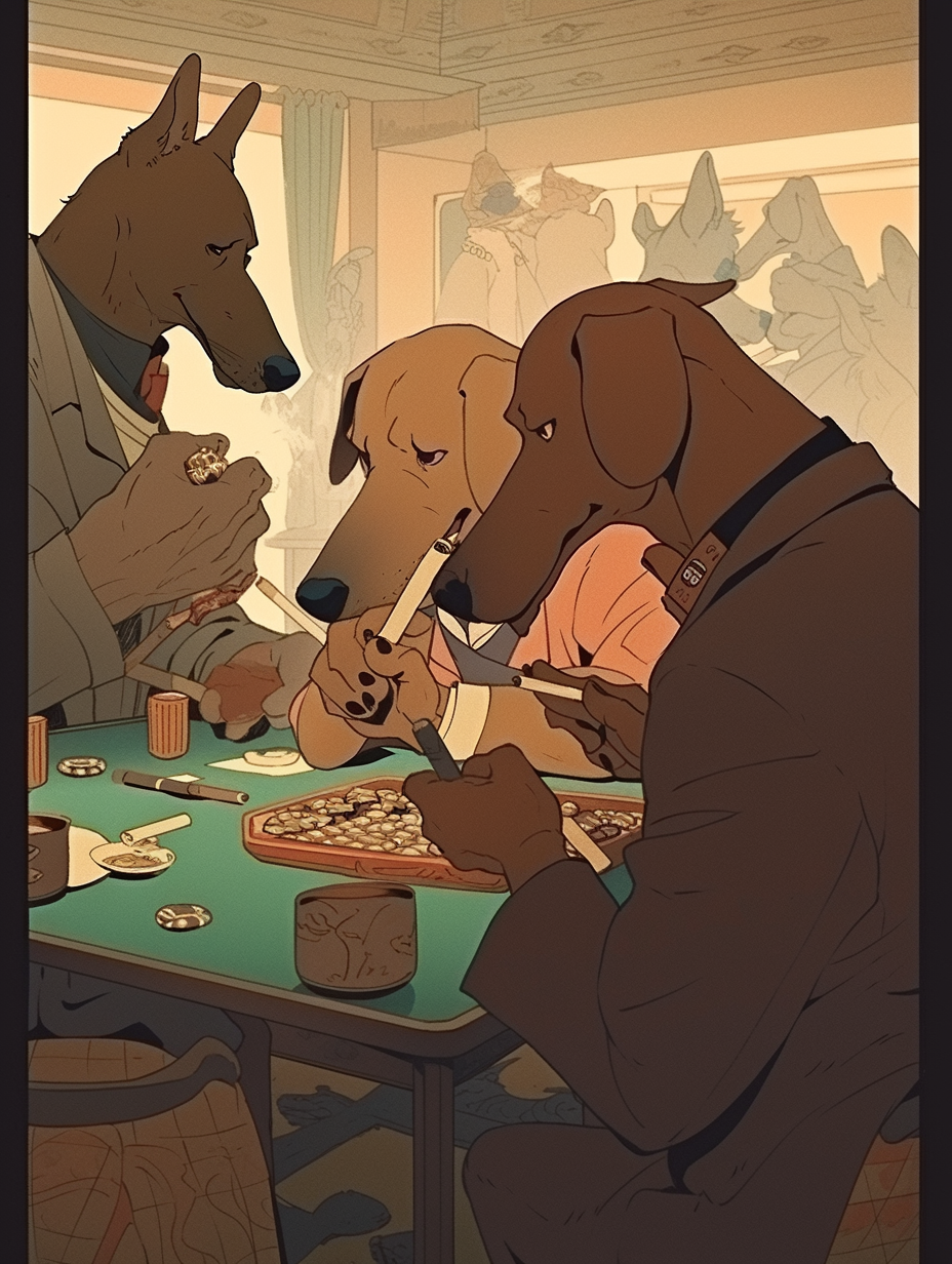 Dogs Playing Poker Artwork