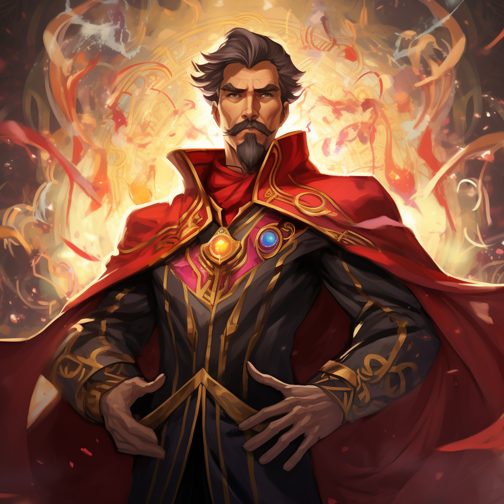 Doktor Strange as Pokemon - Marvel and Pokemon crossover