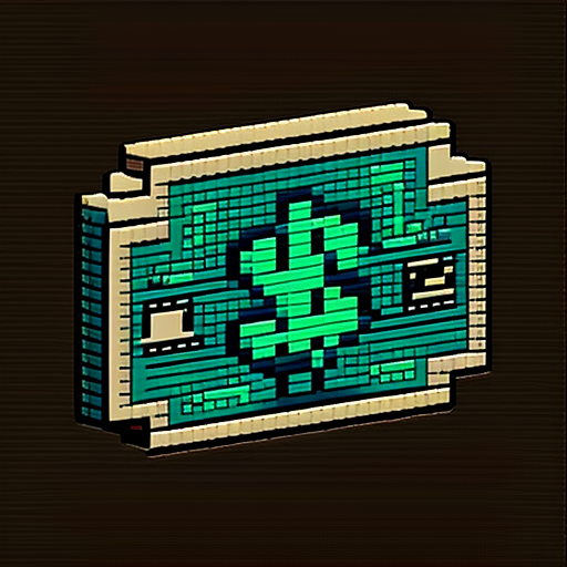 Dollar Icon Pixel Color