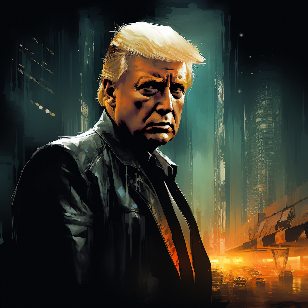 Donald Trump in Blade Runner