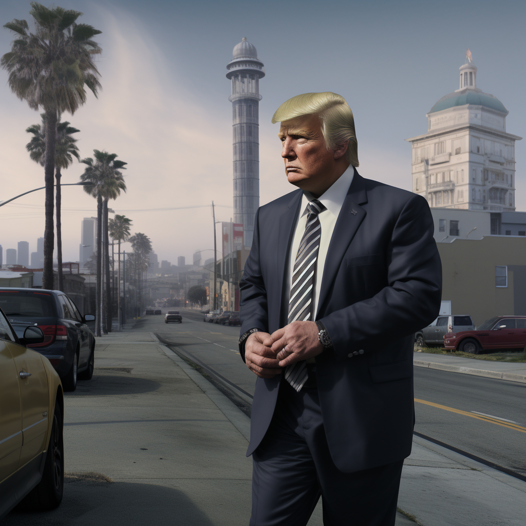 Donald Trump GTA character