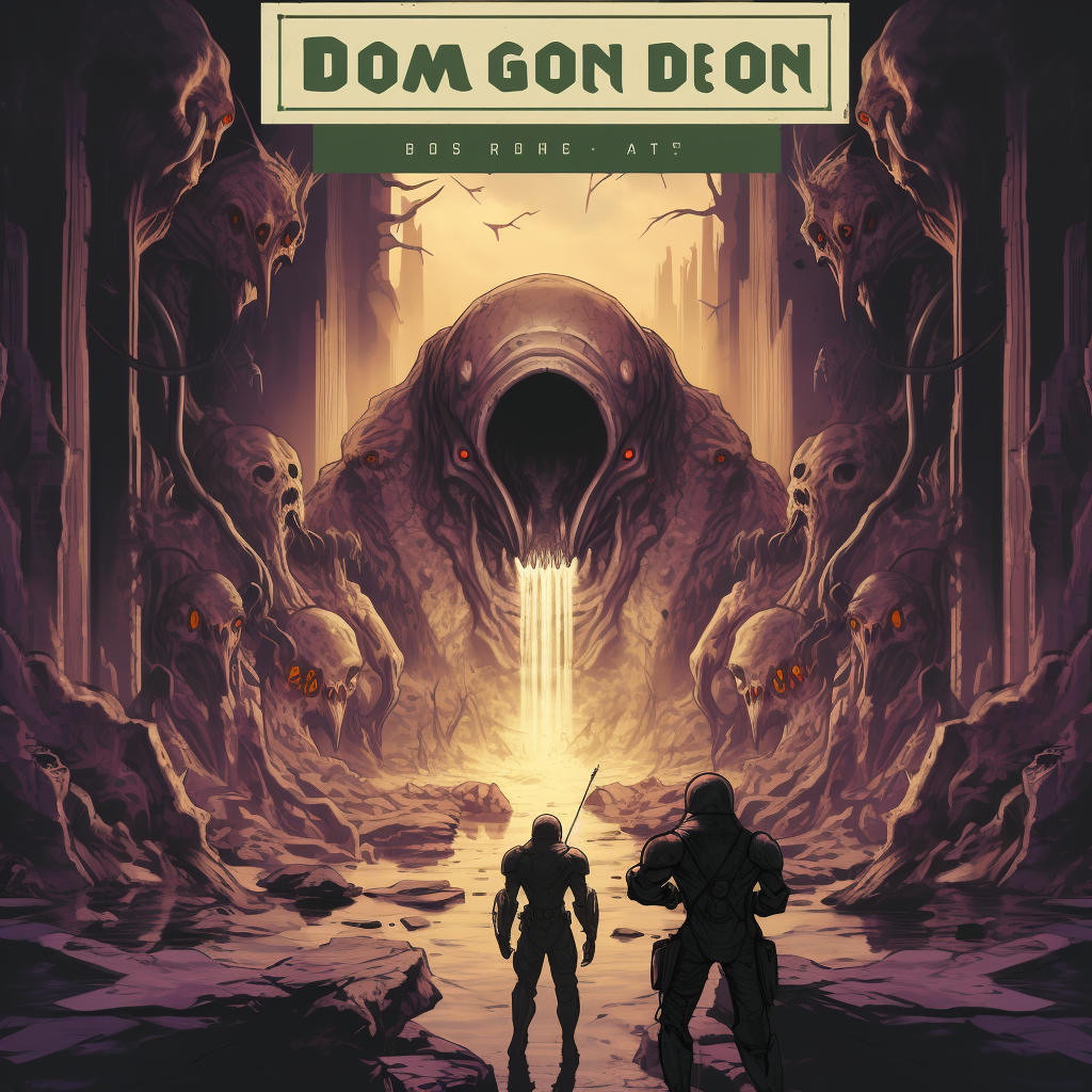 Cover of the DOOM-inspired Audio Guidebook