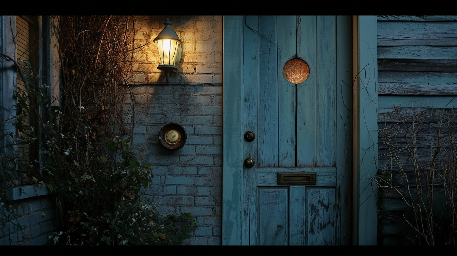 Doorbell on House Image