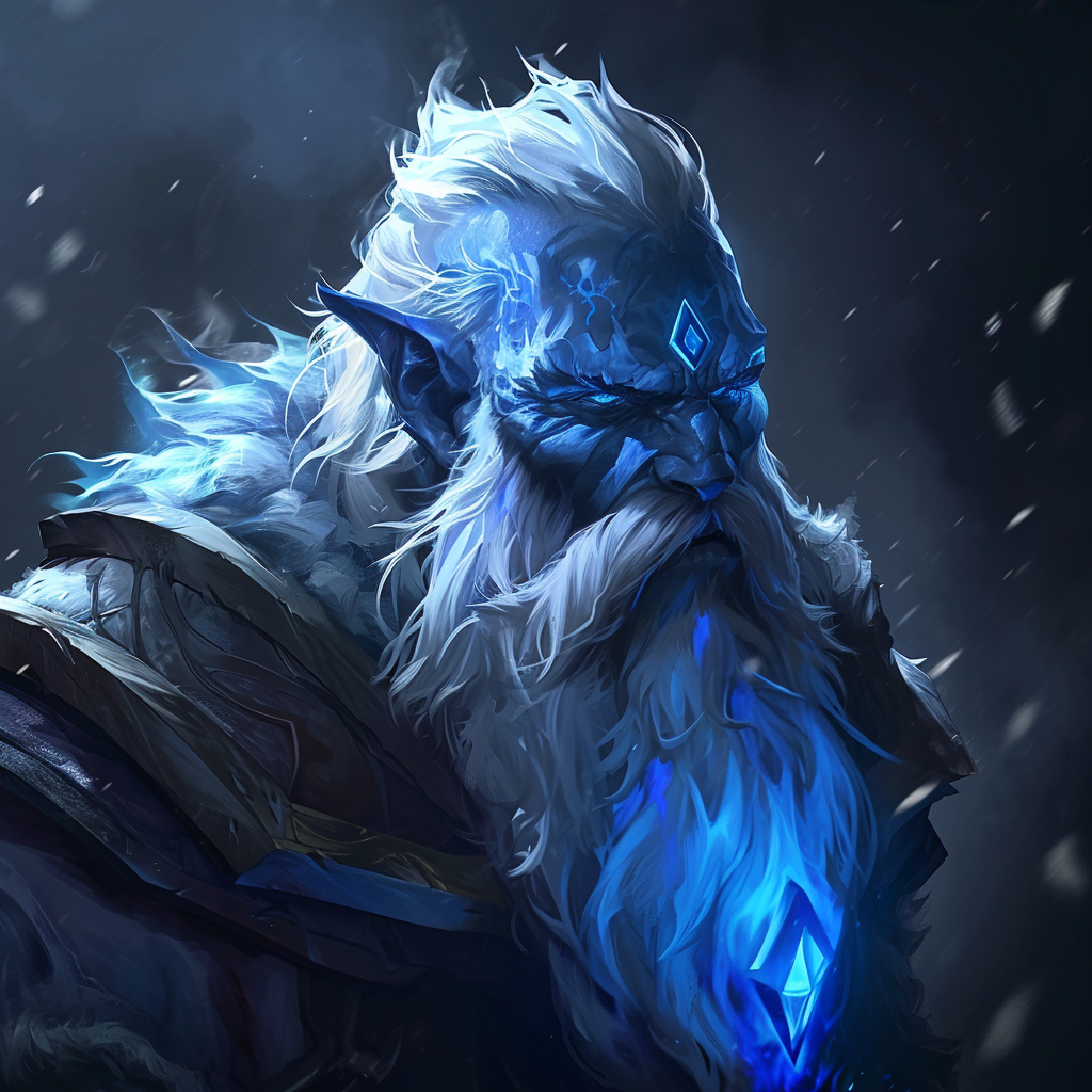 Dota 2 Zeus character portrait