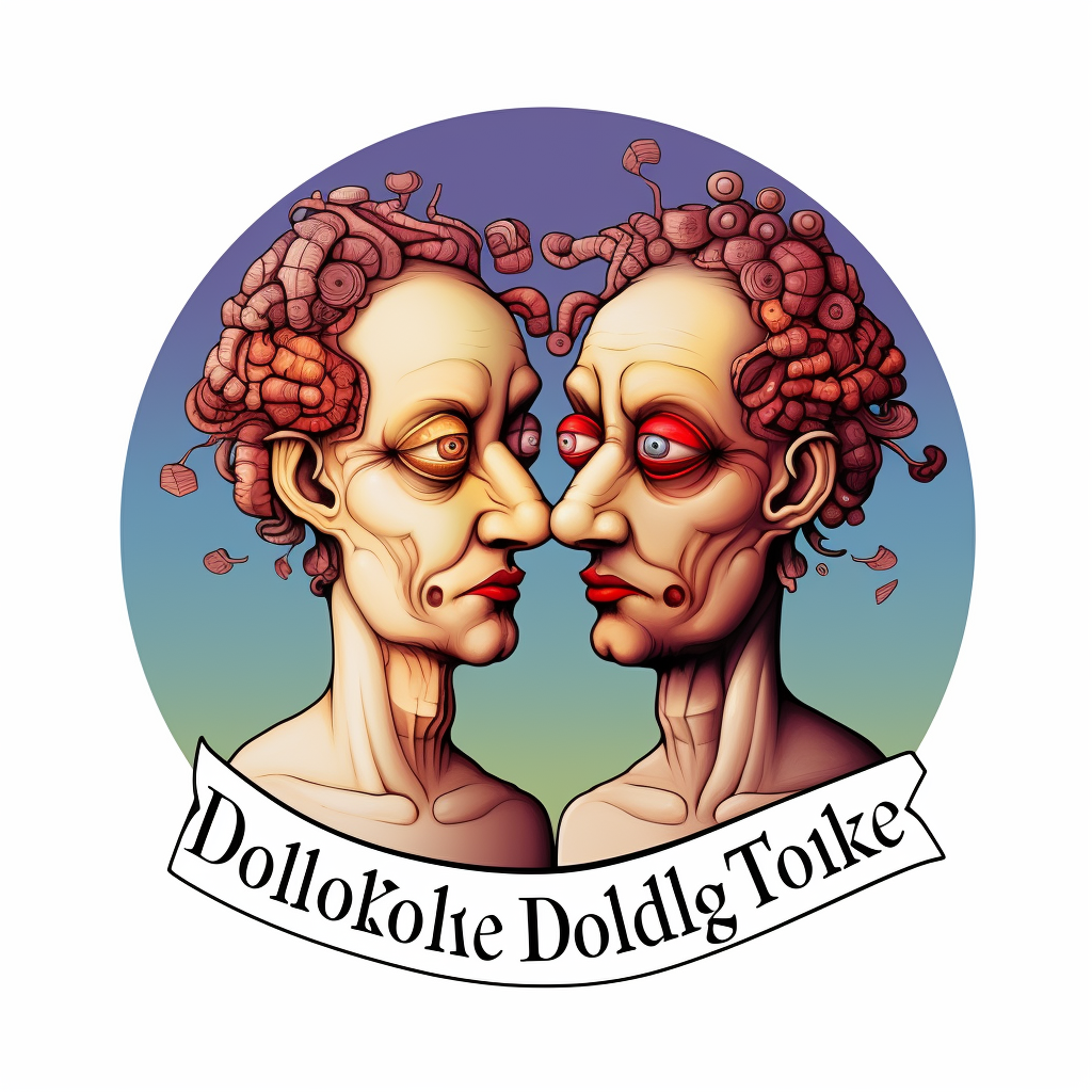 Doublethink Dialogues logo on white background