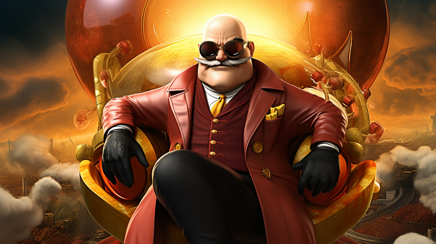 Dr. Eggman, the ultimate nemesis