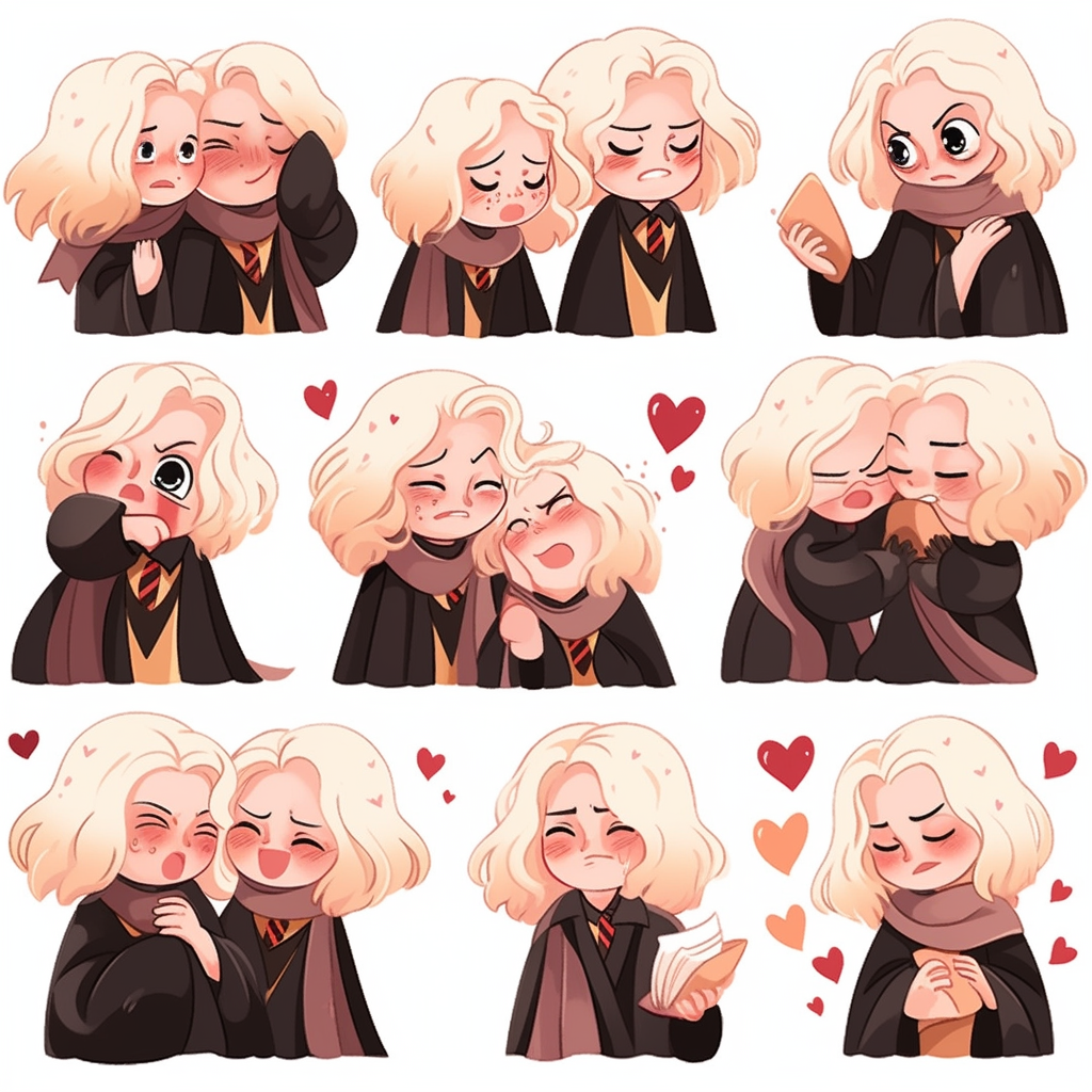 Draco and Hermione in love with all emotions