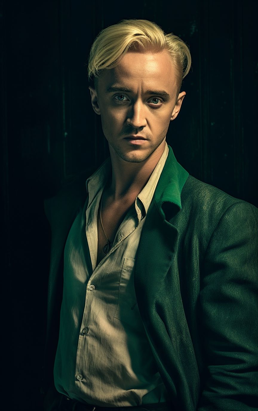 Tom Felton as Draco Malfoy - Studio Photography