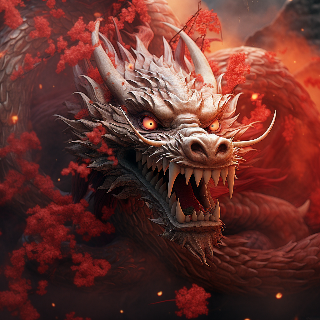 Dragon Chinese Year Photo