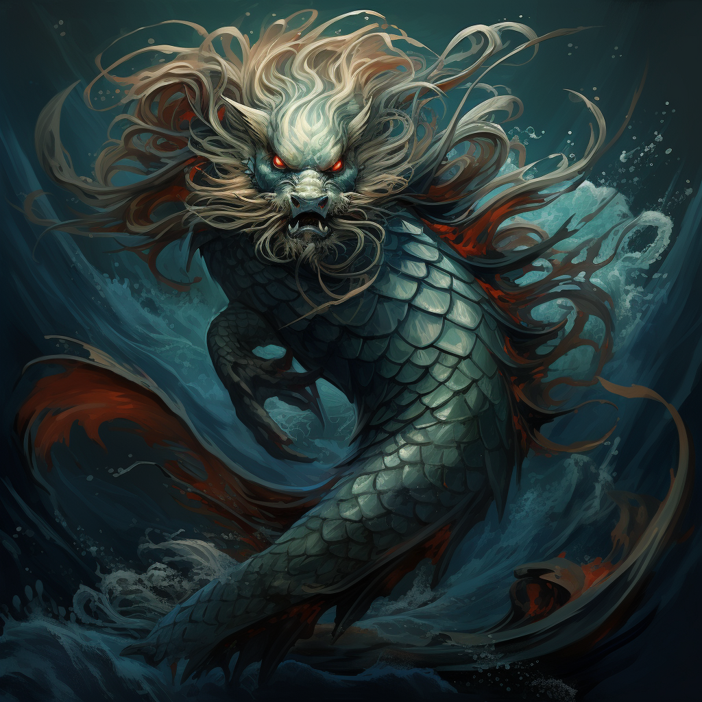 Dragon fish siren