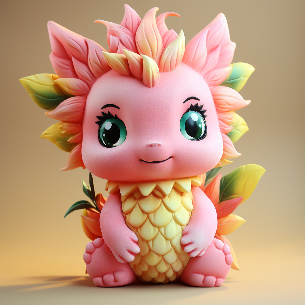 Dragon Fruit Plush Toy Image