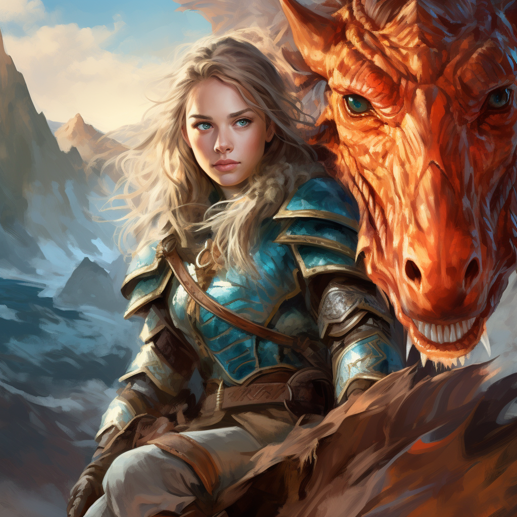 Dragonlance in fantasy style artwork