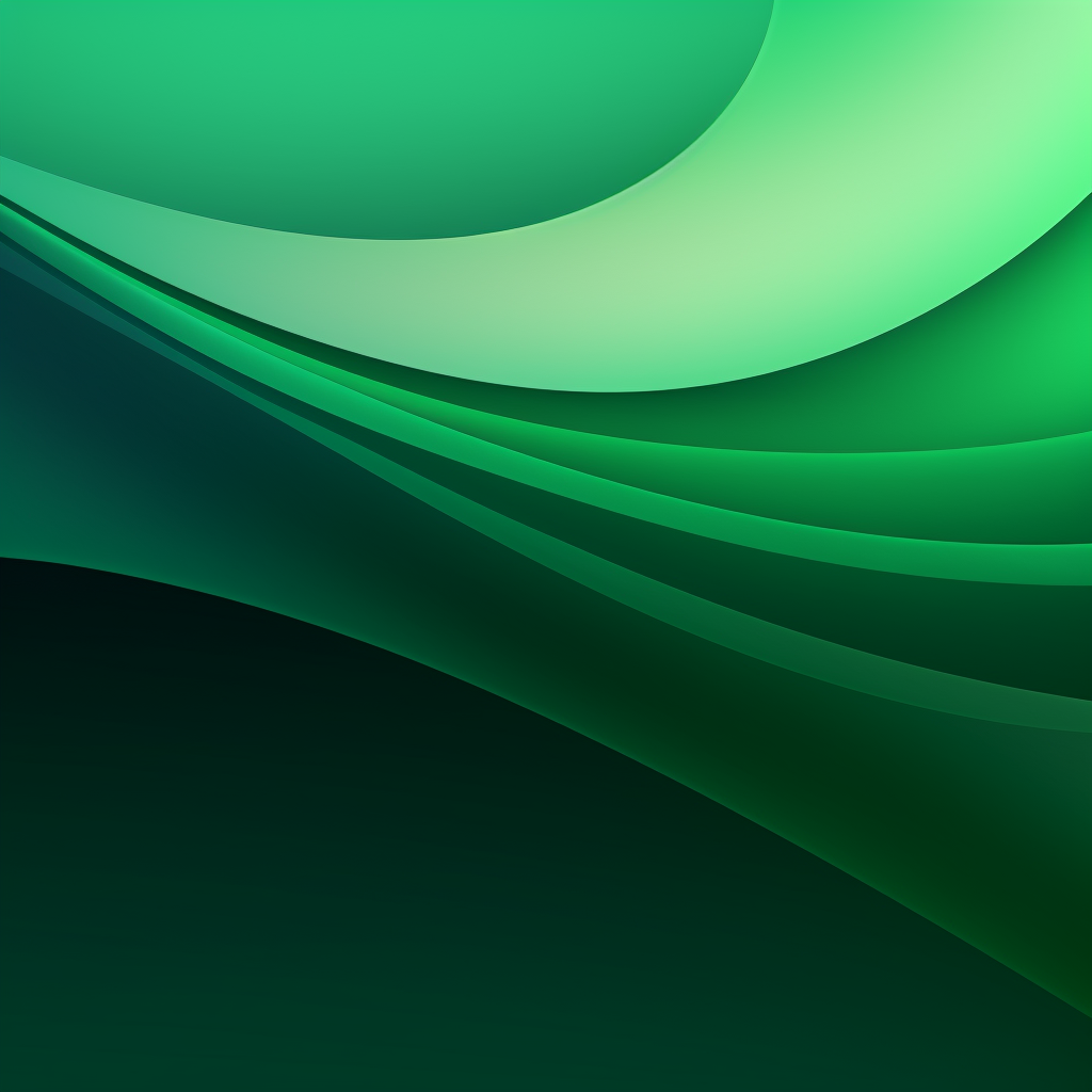 Beautiful dark green gradient background