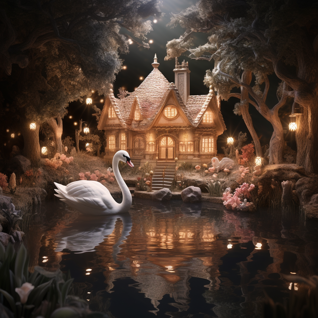 Exquisite Dreamland Swan Princess  Image ?