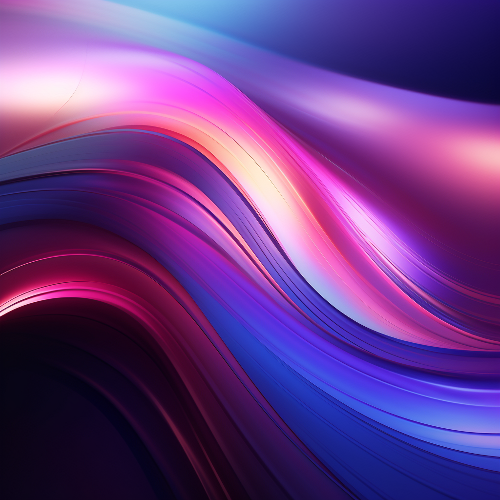 Vibrant Dreamy Cyber Colors Image