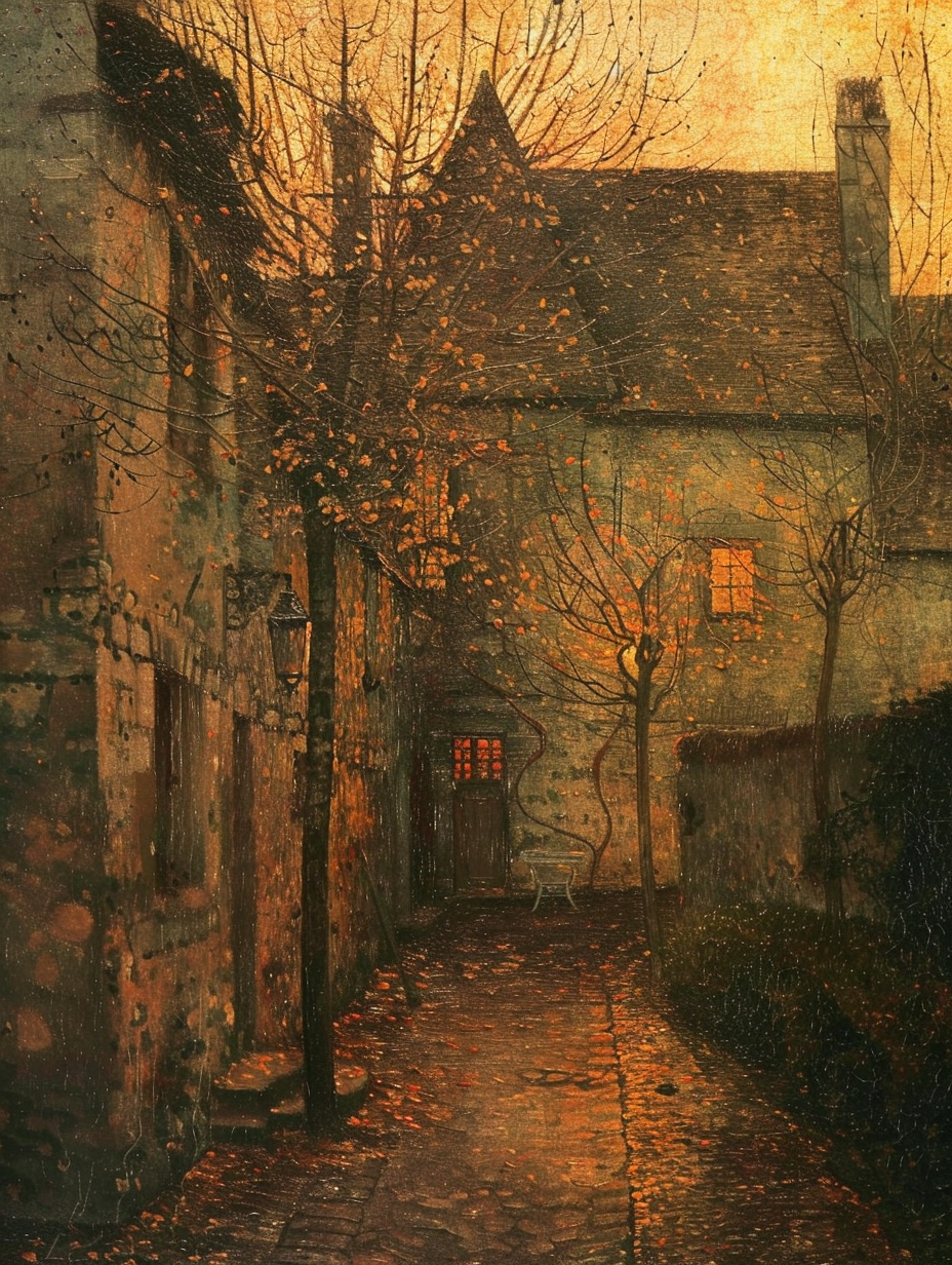 Dreamy mood Henri Le Sidaner painting