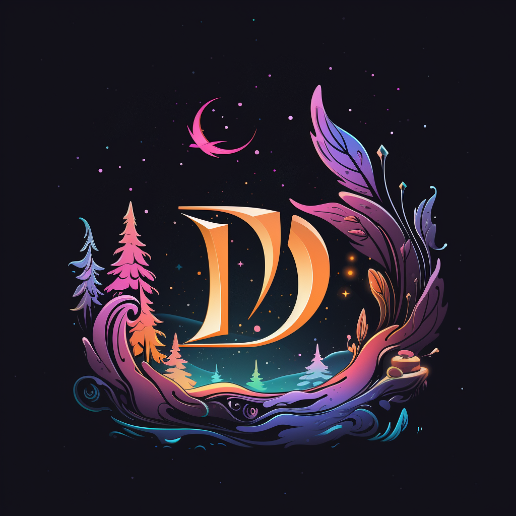 Dreamy logo with fantasy escape and sound effects