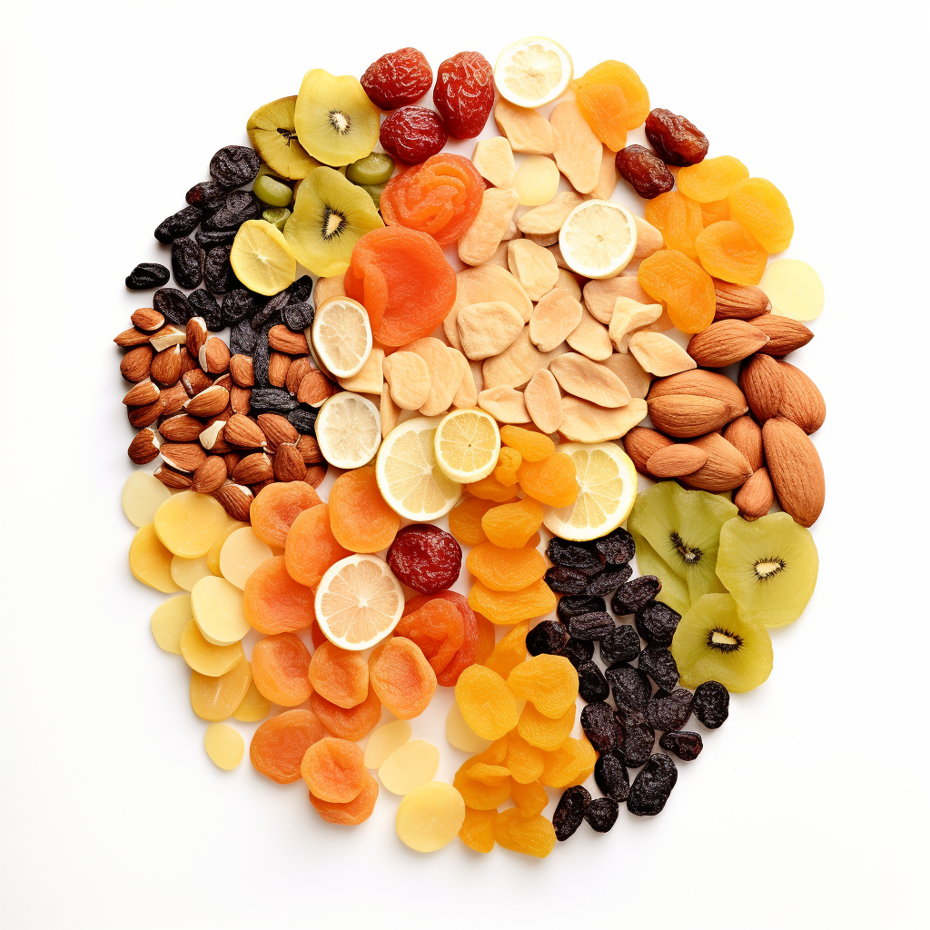 Assortment of Healthy Dried Fruits