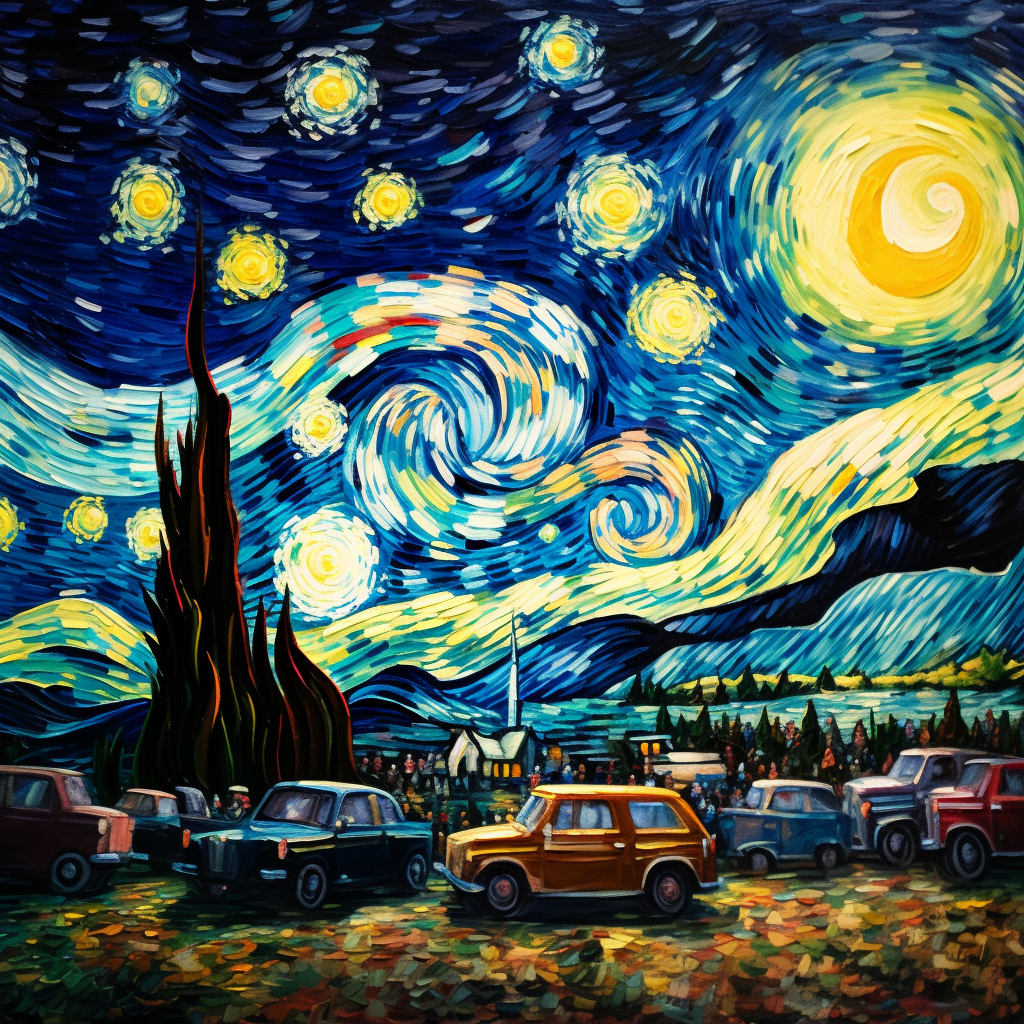 Starry Night at 1950s Drive-In  ?