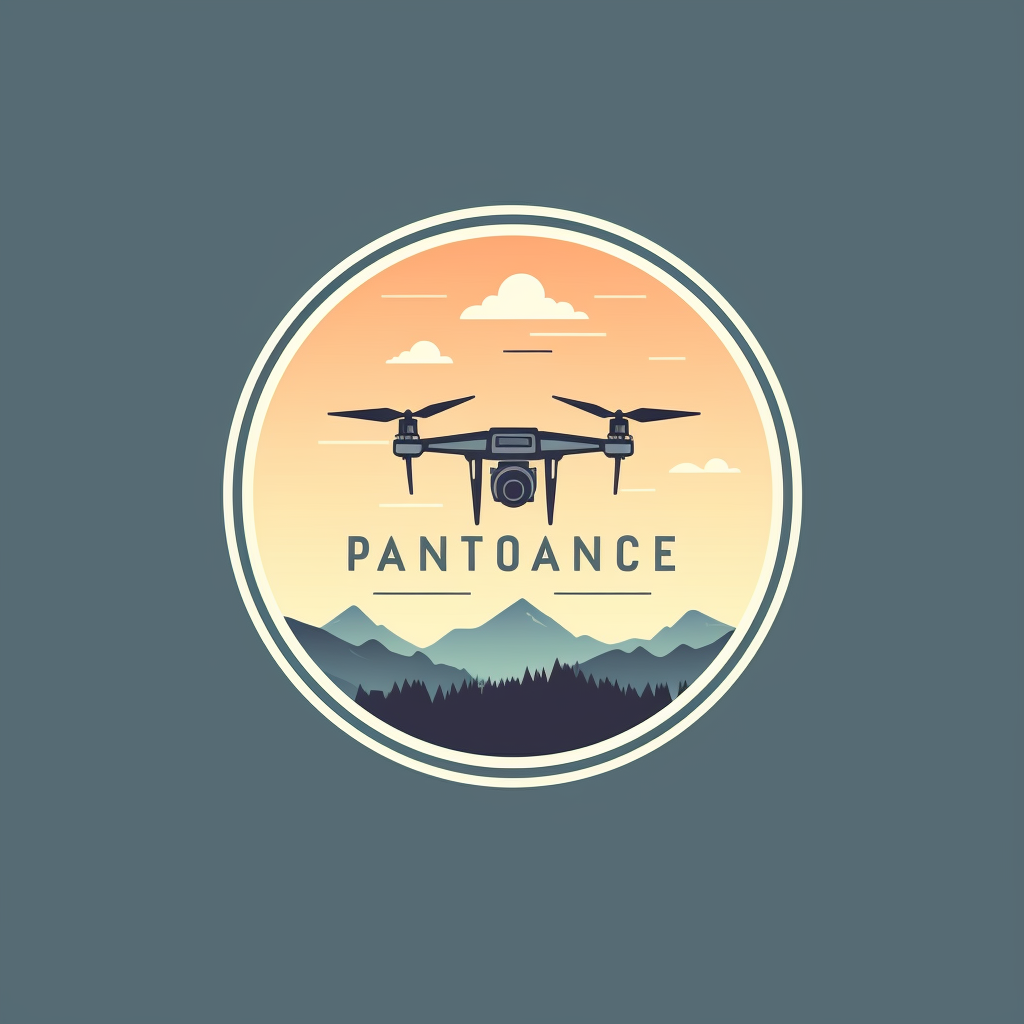 Drone photography logo design