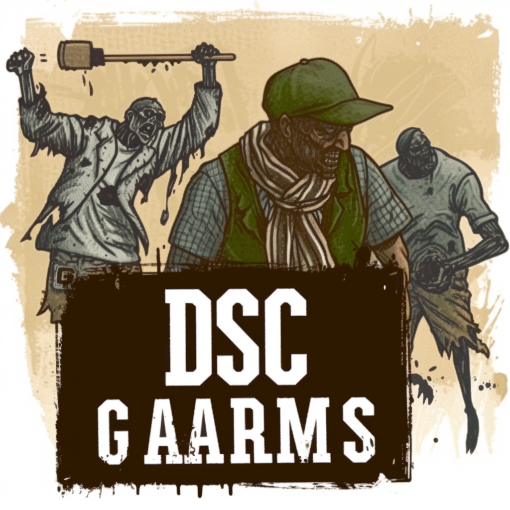 DSC GARMS Logo with Zombies and Beers