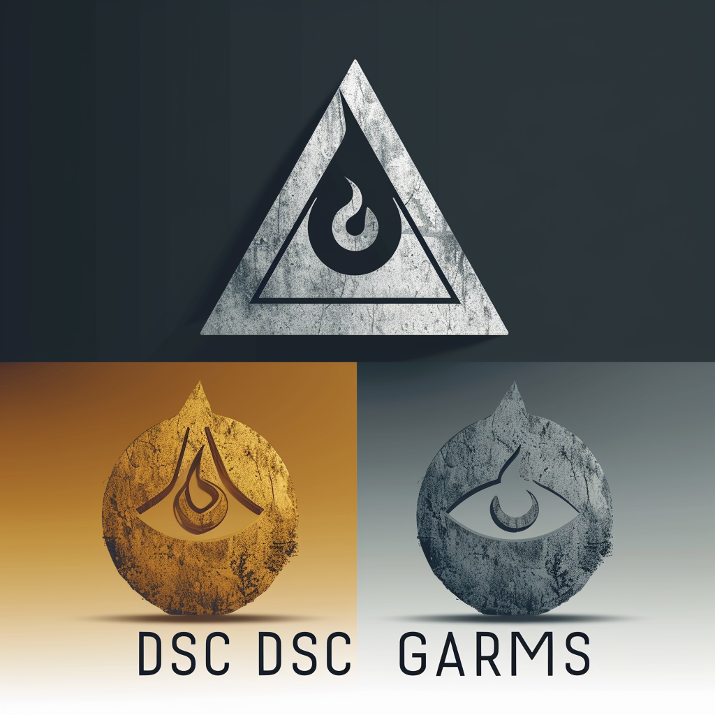 DSC GARMS Pyramid Logo Vector