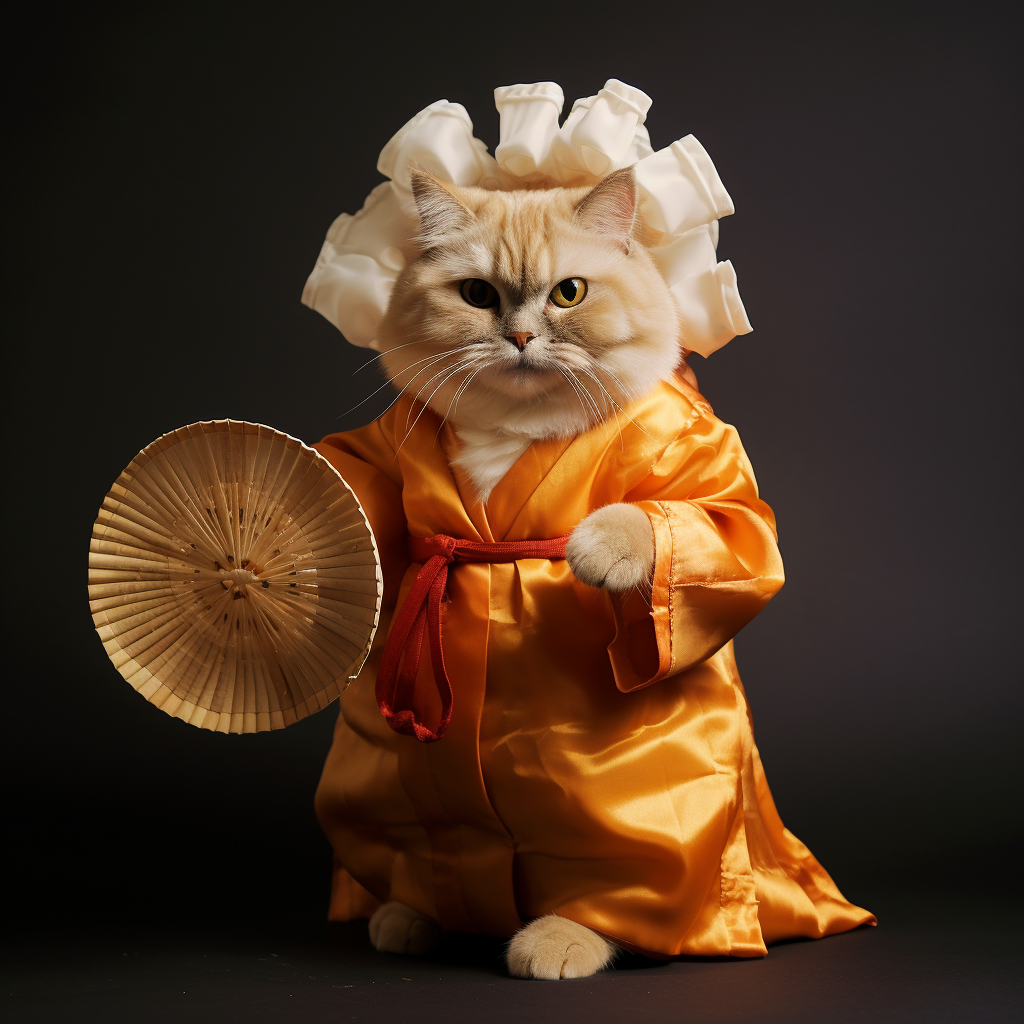 Dumpling Cat Heroic Costume Image