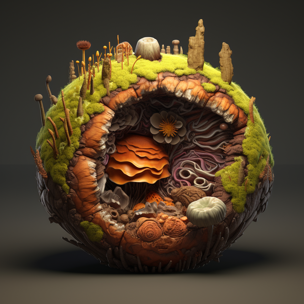 Earthy Dung showcasing unique textures