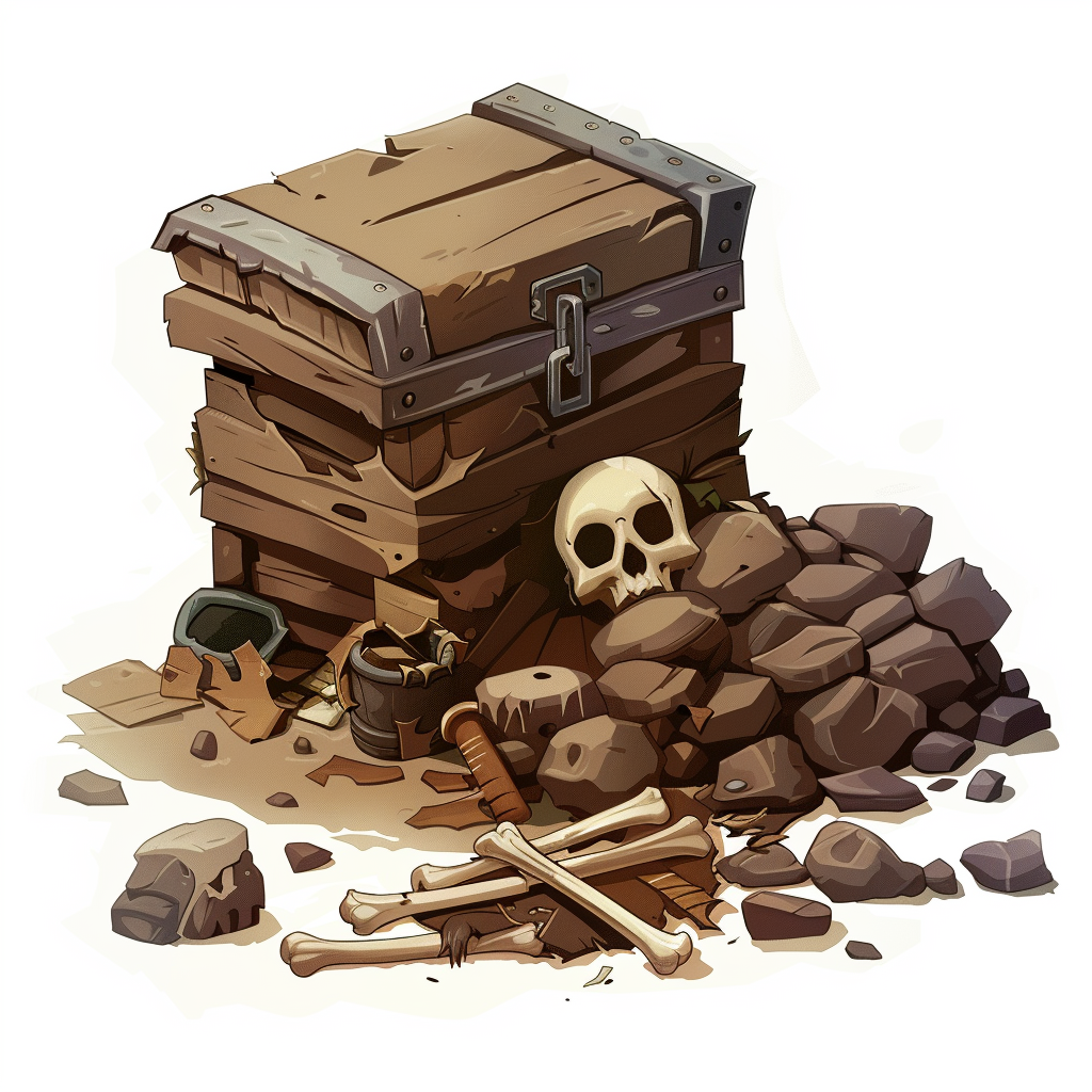 Dungeon Rubbish Bone Equipment Icon