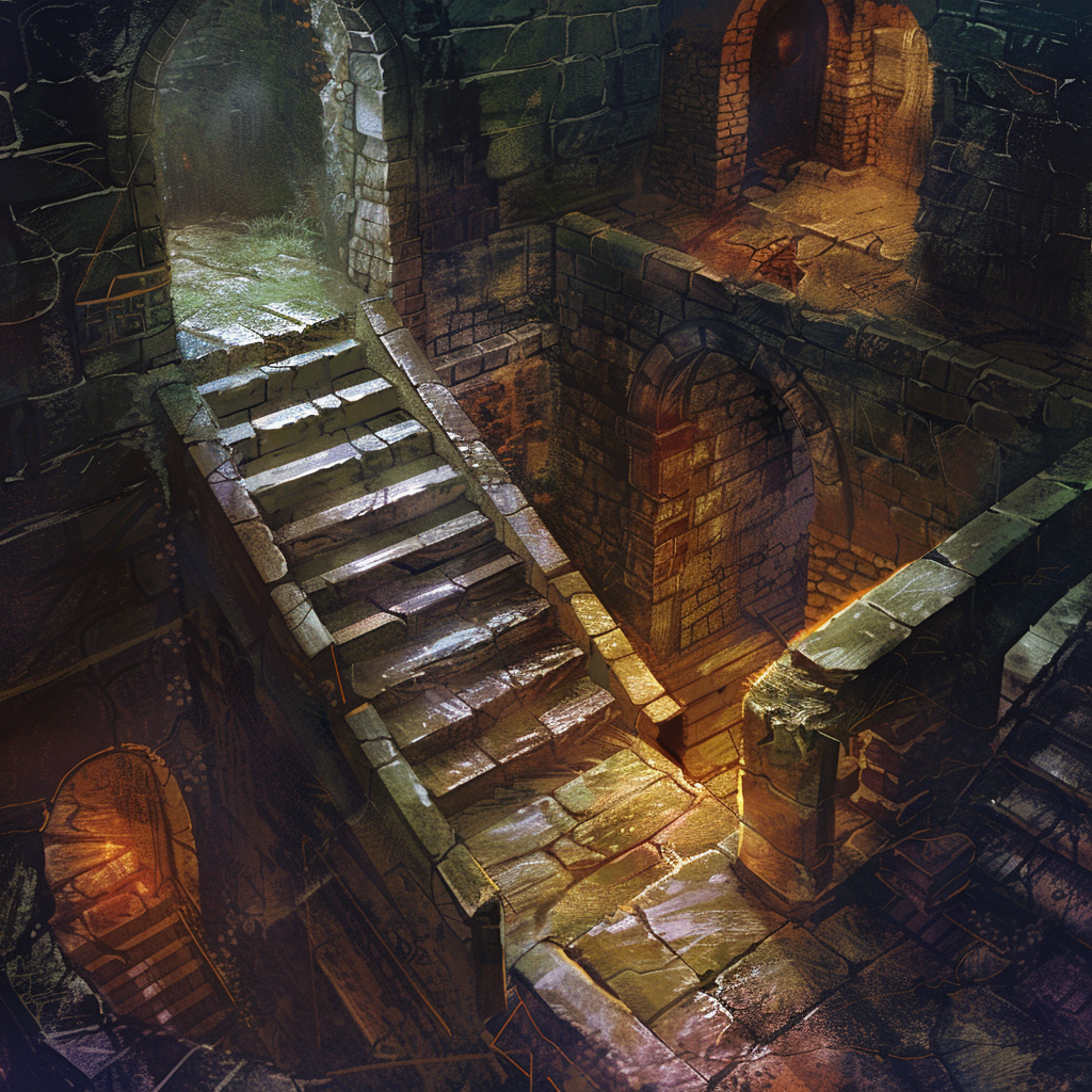 Dungeon stairs icon