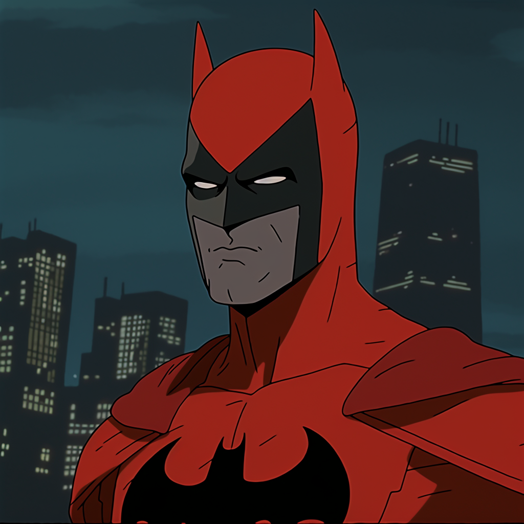 Red Hood in 90's Cartoon Image