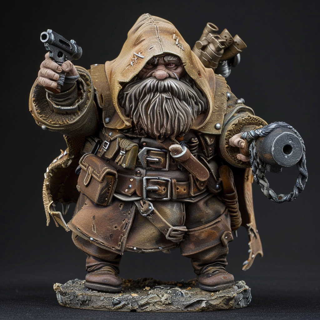 Dwarf Duegar Smuggler Thief Wizard