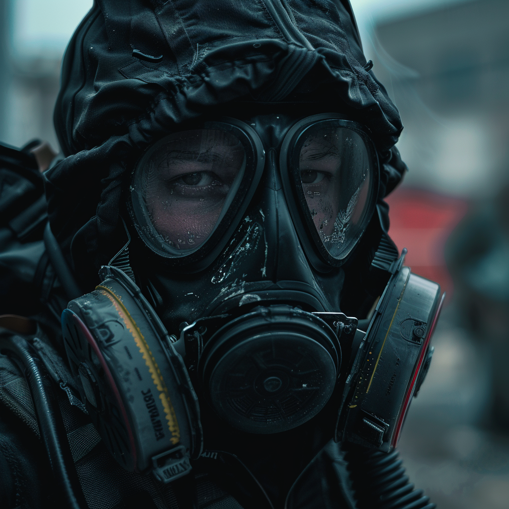 Advanced Hazmat Gear Closeup