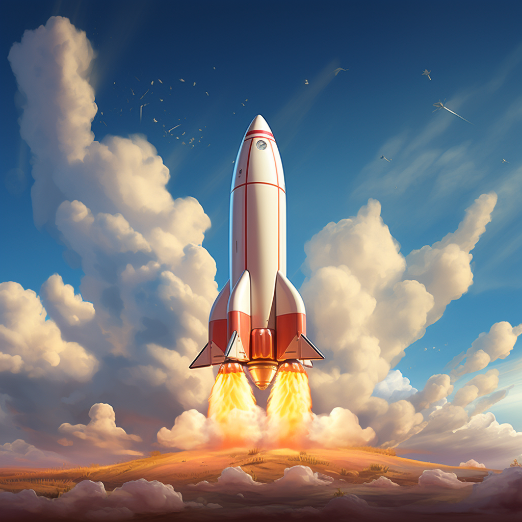 Earnie the Earnings Rocket helping you soar to income