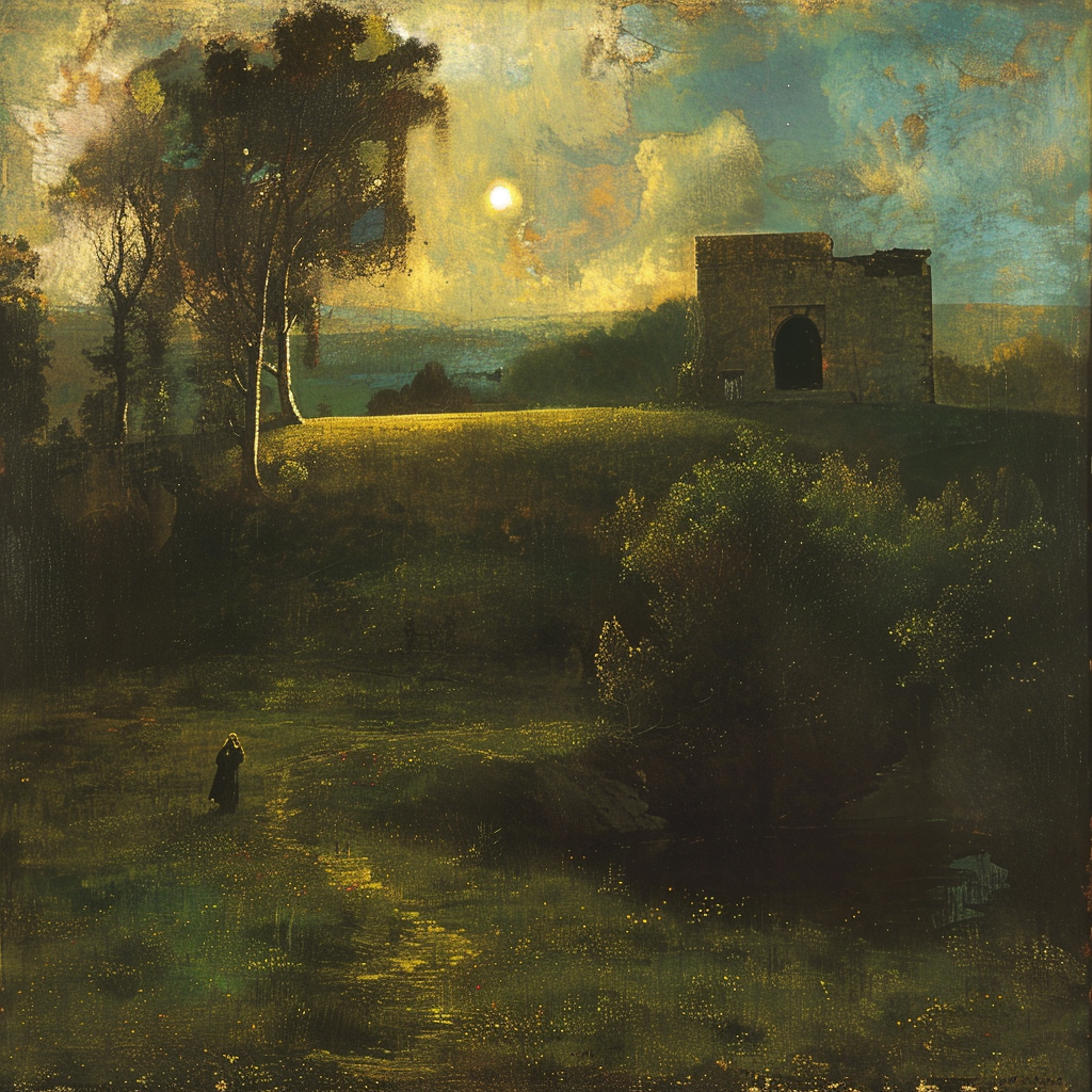 Earth Temple George Inness Artwork