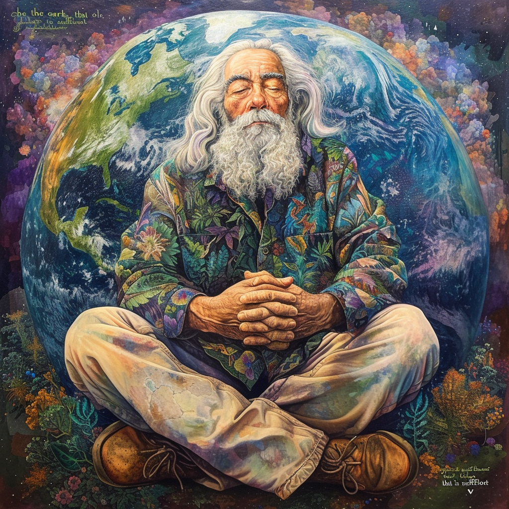 Walt Whitman Earth Depiction Photo