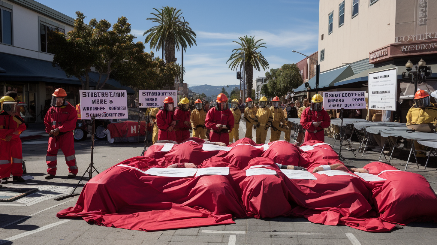 Organized earthquake drill emphasizes safety preparedness