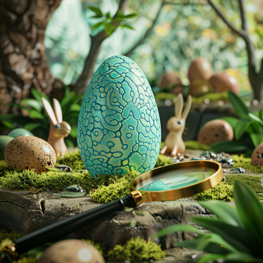 Minted Easter Egg Hunt Advertisement