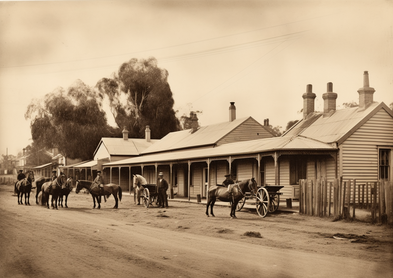 Echuca NSW 1884 photo