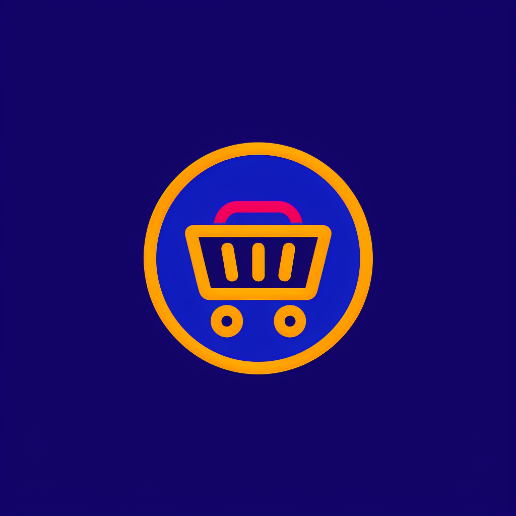 Online Store Logo Design Icon