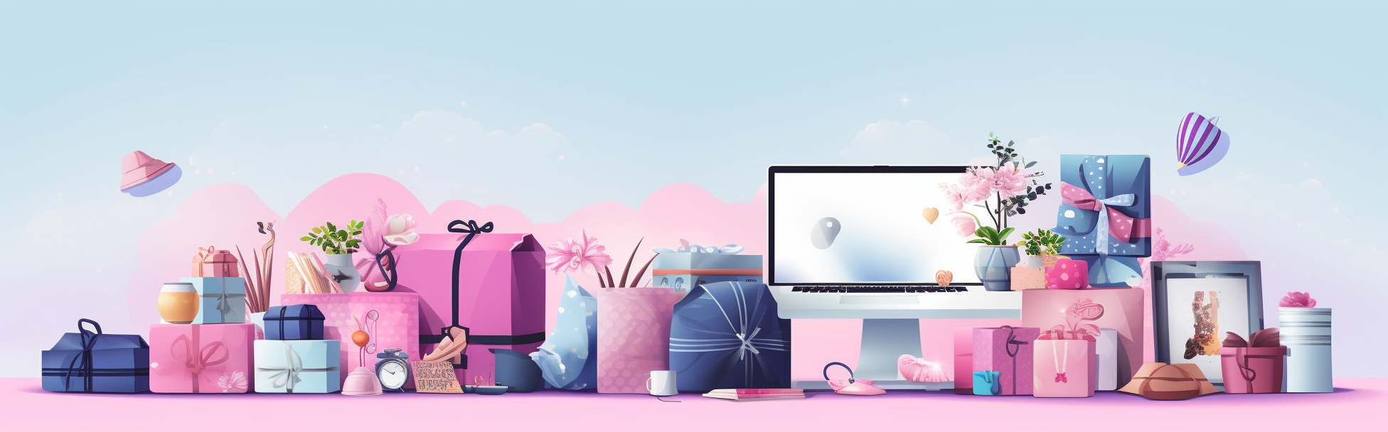 Vibrant and Happy Ecommerce Banner