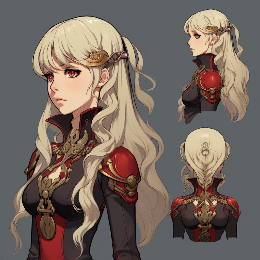 Edelgard Three Houses character sketch