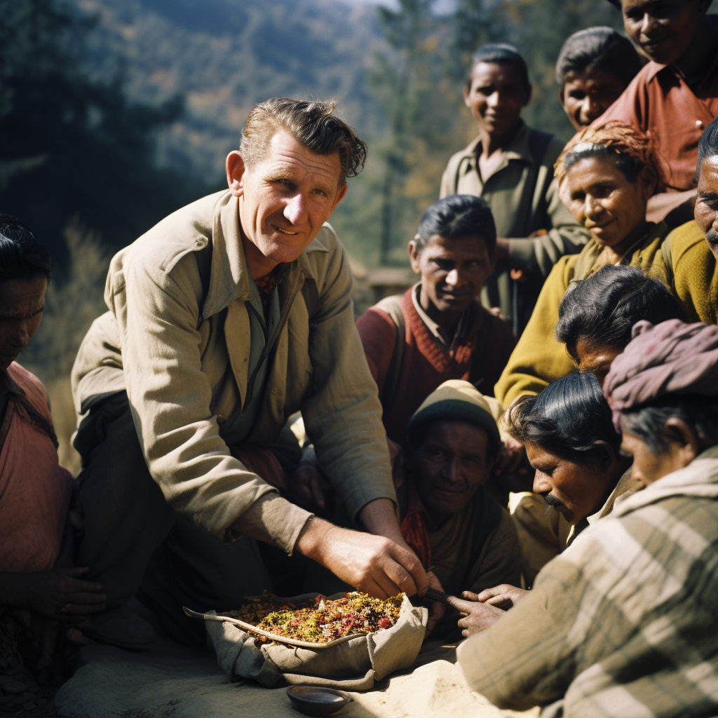 Sir Edmund Hillary and Nepalese Communities