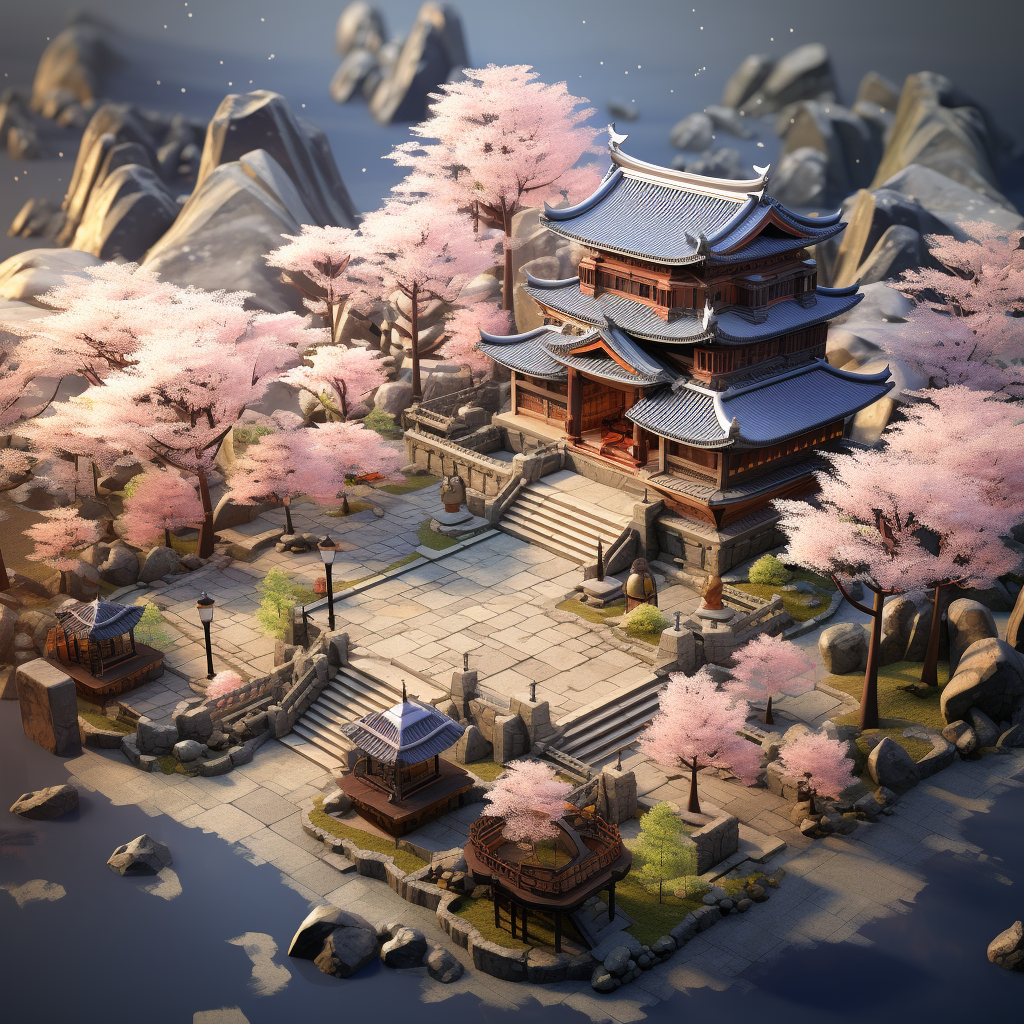 Edo Japan RPG Scenario with Shinsengumi Temple